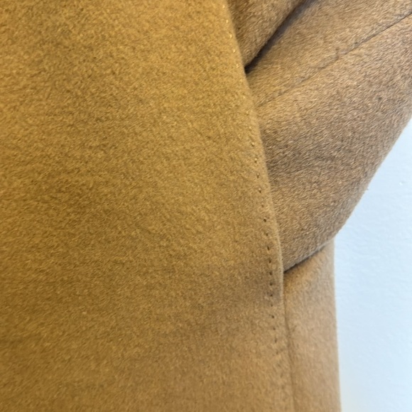 Calvin Klein wool cashmere single breasted coat - Picture 7 of 16